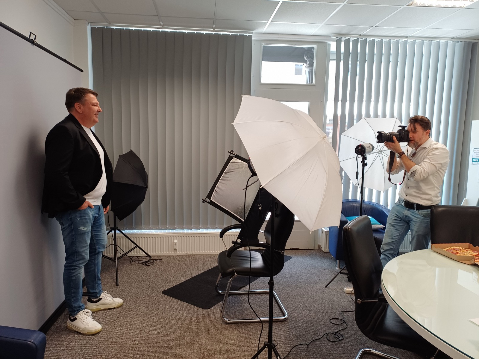 Fotoshooting zur Kommunalwahl des Freie Wähler - Wir für Pirna e.V. mit Fabian Schneider